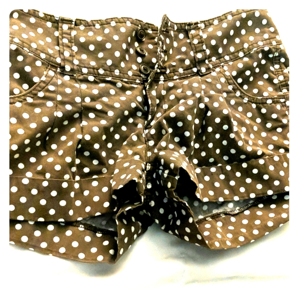 Polka dot shorts